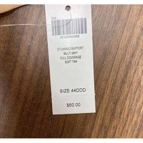 SOMA Bra 44DDD Beige Underwire Stunning Support Multi Way Straps Full Coverage - Picture 13 of 14